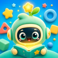 LeoLearn app icon — Leo the friendly AI robot for kids